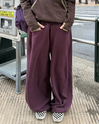 Fleece-lined balloon sweatpants