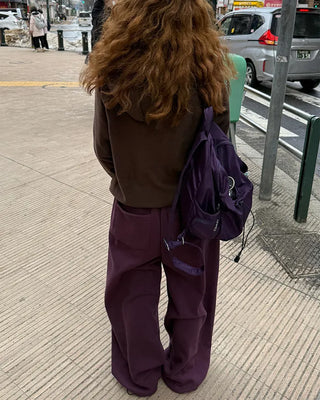 Fleece-lined balloon sweatpants