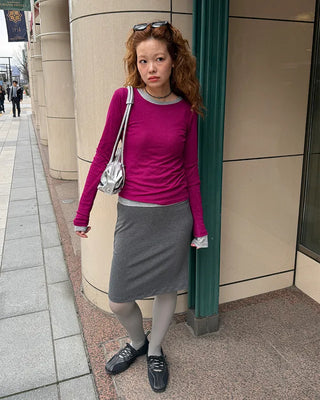 Layered Tencel T-shirt