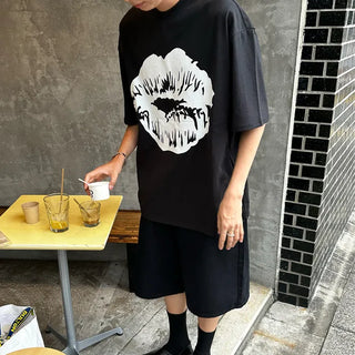 Pigmented Wide Cotton Half Pants
