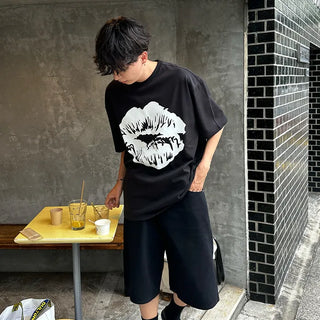 Pigmented Wide Cotton Half Pants
