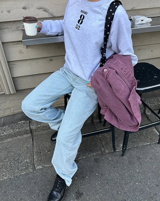 Straight Light Denim Jeans