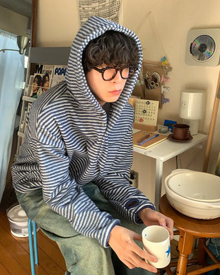 Border Warmer Half-Zip Knit
