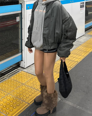 Dot Hobo One-Shoulder Bag