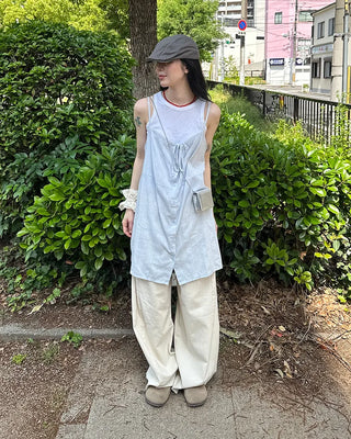 Layered mini dress