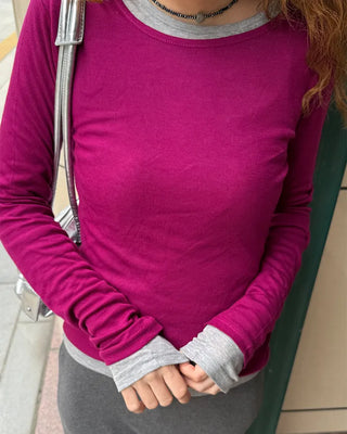 Layered Tencel T-shirt