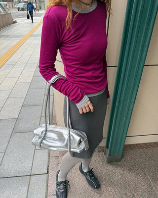 Layered Tencel T-shirt