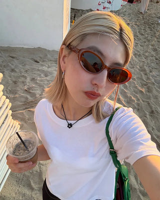 Cat Oval Sunglasses
