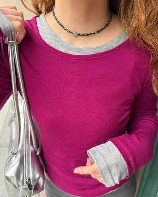 Layered Tencel T-shirt