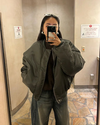 (Unisex) Drop Shoulder Simple High Gauge Sweater