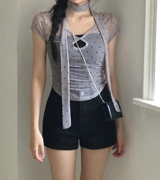 [Pelvic support pad included] Daily shorts