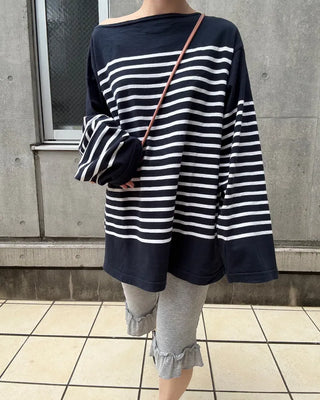 Frilled Ribbed Capri Pants