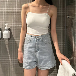 Basic padded sleeveless top