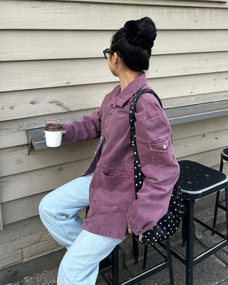 Washed Work Shirt Jacket