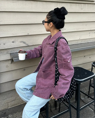 Washed Work Shirt Jacket