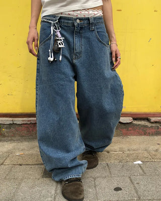 (ORIGINAL) Loose Fit Denim Pants