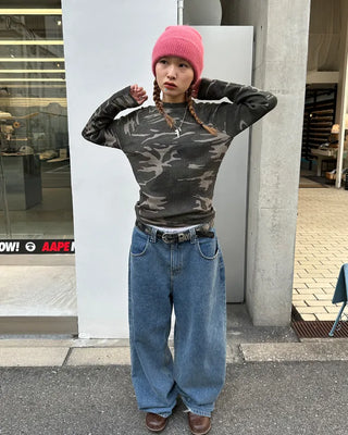 (ORIGINAL) Loose Fit Denim Pants