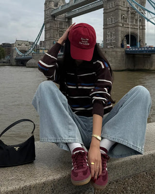 Washed wide denim pants