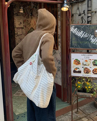 (Unisex) Knit Hooded Hoodie