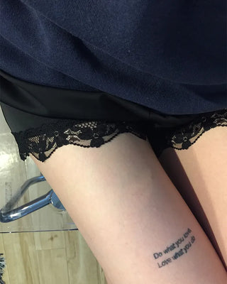 Flower Lace Hem Satin Easy Shorts