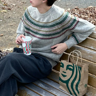 (Unisex) Nordic Round Knit