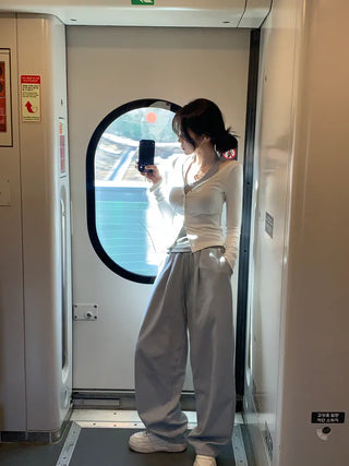 Slim Button Cardigan
