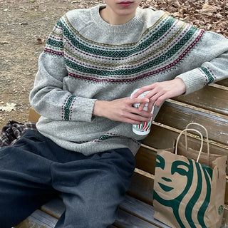 (Unisex) Nordic Round Knit
