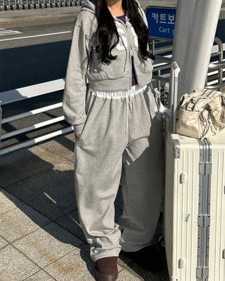 68 Patch Waist Shirring Pants