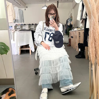 Chiffon Cancan Skirt