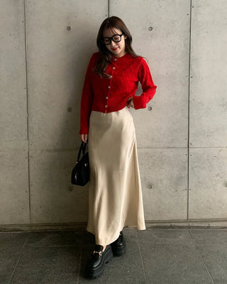 Satin Mermaid Long Skirt