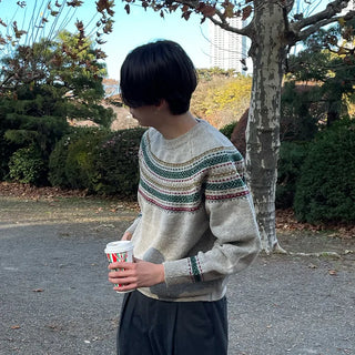 (Unisex) Nordic Round Knit