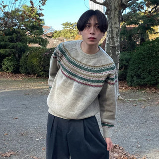 (Unisex) Nordic Round Knit