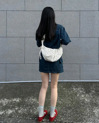 Denim shirt and skirt set