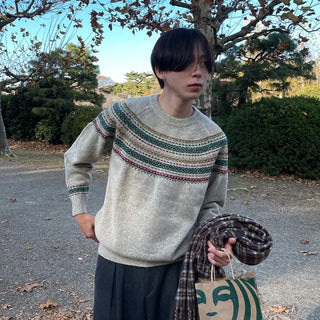 (Unisex) Nordic Round Knit