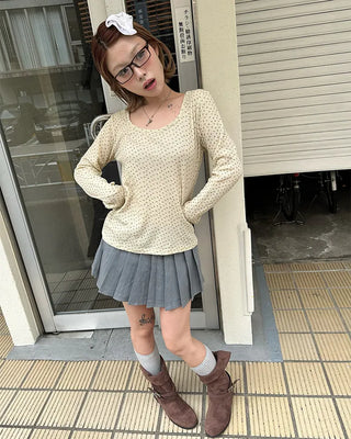Ankle double belt 2-way suede boots
