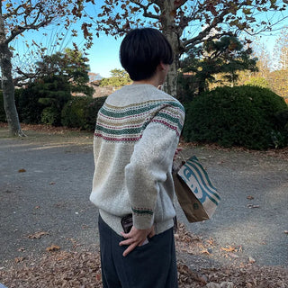 (Unisex) Nordic Round Knit