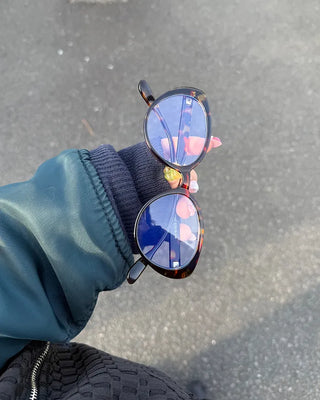 Oval Bold Frame Glasses