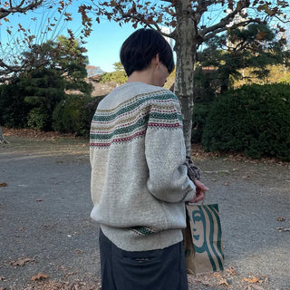 (Unisex) Nordic Round Knit