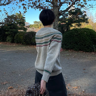 (Unisex) Nordic Round Knit