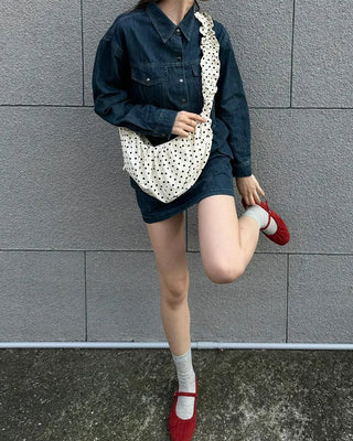 See-through ribbed socks