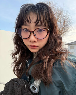 Oval Bold Frame Glasses