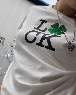 (ORIGINAL) Lucky Glow Clover T-Shirt