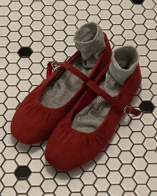See-through ribbed socks