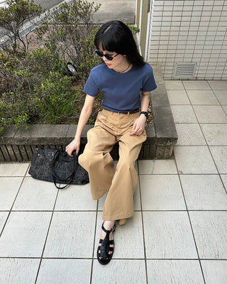 Basic Round Short-Sleeve T-Shirt