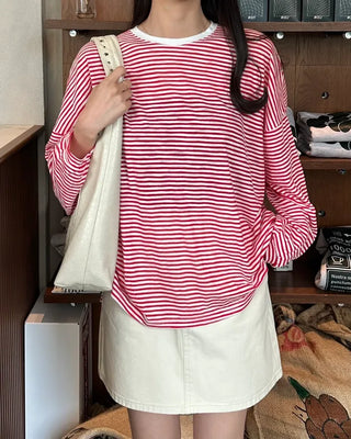 Basic cotton mini skirt