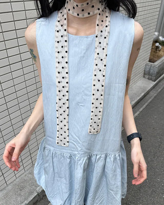 Balloon Shirred Mini Dress