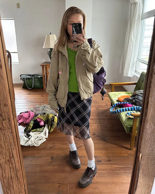 Lace Glasses Neck Long Cut and Sew