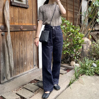 olani twist half sleeve knit