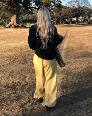 Argyle patch knit