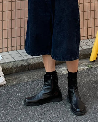 Square-line boots